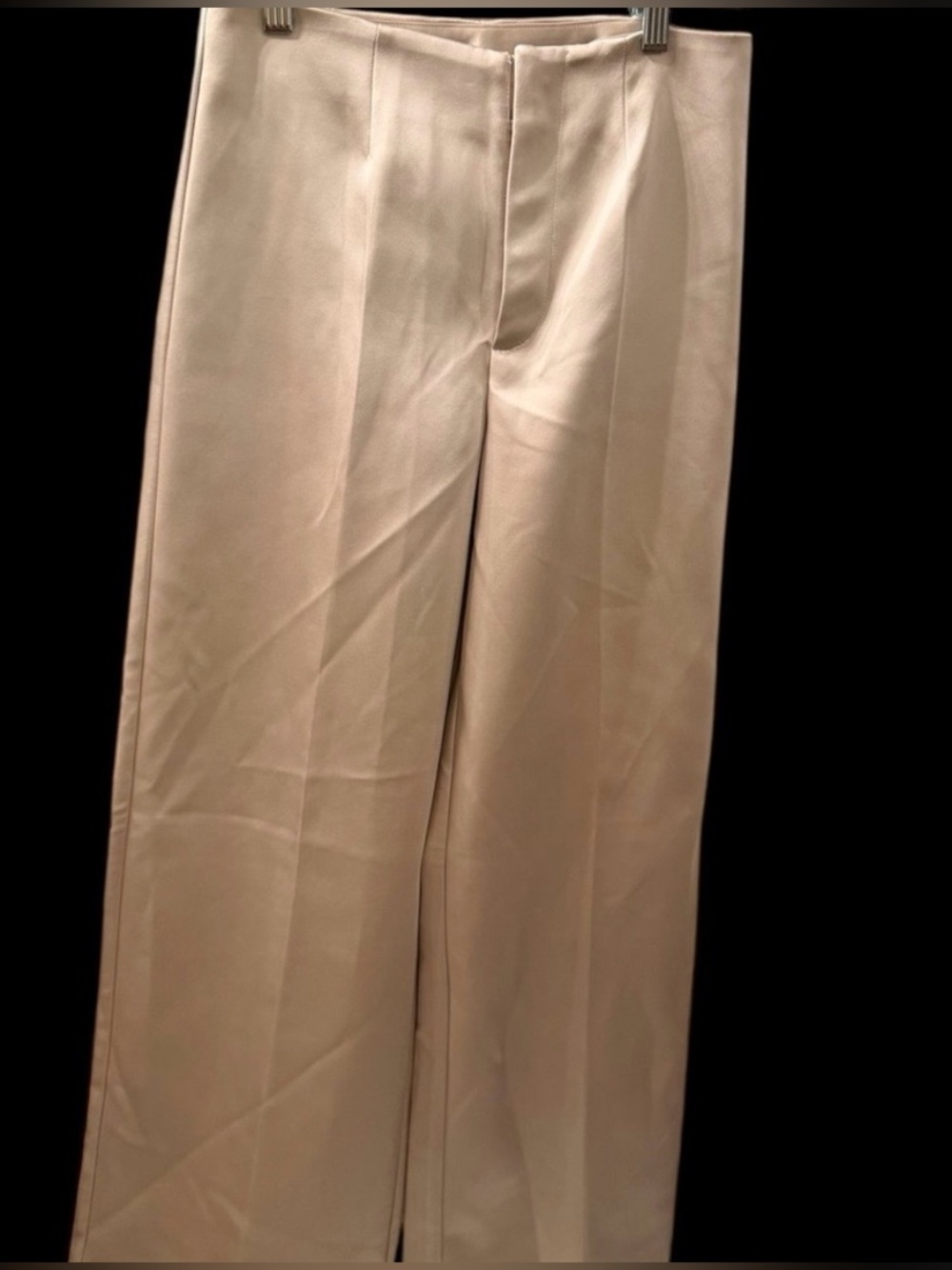 NWT ZARA Satin Wide Leg Trousers